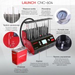 Установка для тестирования и очистки форсунок Launch CNC-604 LNC-179