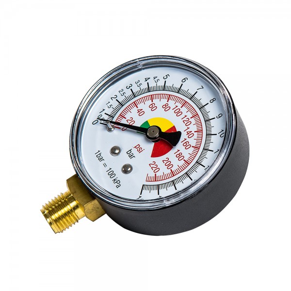 .R Манометр радиальный ROSSVIK M1/4", диаметр 63мм M420/1