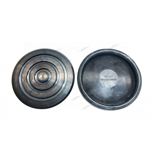 Опора резиновая на домкрат подкатной диам. 122 h21 1071