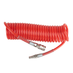 Шланг пневматический спиральный Harrison с БРС, 6 м, 6.5х10 мм HRS-226560