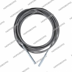 Трос для подъемника 4450 со шпилькой (1 шт) 13 235 мм NORDBERG 02-00009833