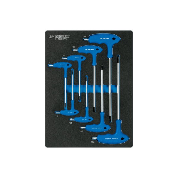 Набор ключей TORX L-тип, ложемент, 8 предметов 9-22308PRV