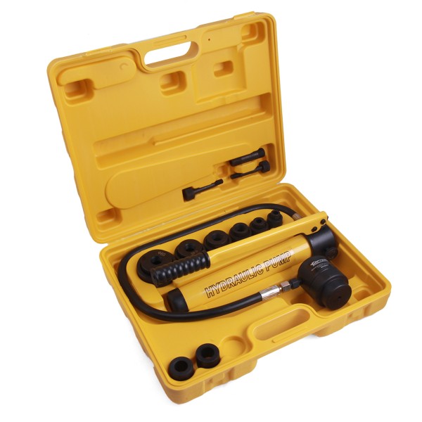 Пробойник ручной гидравлический 9 т., с насосом  Car-Tool CT-0951