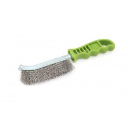 270251 Щётка с пластиковой рукояткой, щетина из нержавеющей стали
