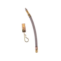 Удлинитель резиновый в мет. оплетке 210мм, EX-210-FM-U с крепежом