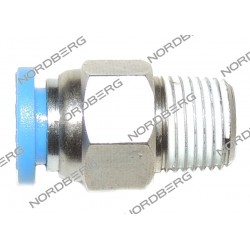 Переходник  для клапана прямой  D6 1/8" C.01.04.FPC 6-01 NORDBERG 000004048 (FPC 6-01)