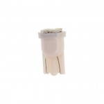 Автолампа T10W (W2,1x9,5d) 6 SMD 3528 WHITE 6000K 108лм   12V MEGAPOWER /10 /100 M-10511W