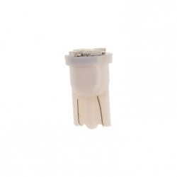 Автолампа T10W (W2,1x9,5d) 6 SMD 3528 WHITE 6000K 108лм   12V MEGAPOWER /10 /100