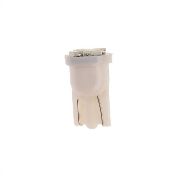 Автолампа T10W (W2,1x9,5d) 6 SMD 3528 WHITE 6000K 108лм   12V MEGAPOWER /10 /100 M-10511W