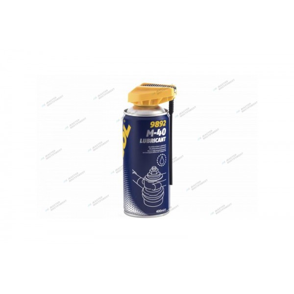 MANNOL M-40 LUBRICANT 400 мл. Антикоррозийное очищающее средство (с трубочкой) 2470