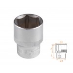 Головка торцевая стандартная шестигранная 1/2, 22 мм AFFIX AF00040022