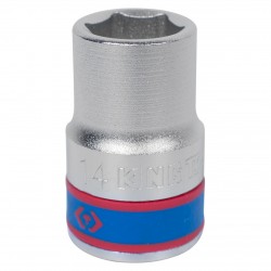 Головка торцевая стандартная шестигранная 1/2, 14 мм KING TONY 433514M