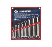 Набор накидных ключей,8 предметов king tony 1c08mr