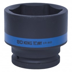 Головка торцевая ударная шестигранная 1, 80 мм KING TONY 853580M