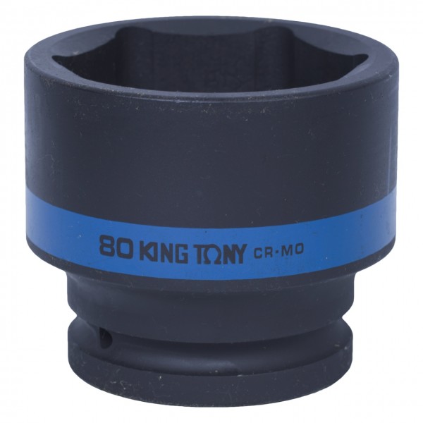 Головка торцевая ударная шестигранная 1, 80 мм KING TONY 853580M