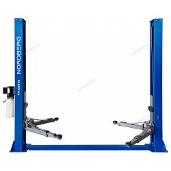 Подъемник двухстоечный 4 т, снятие со стопоров с одной колонны, 380 В, синий NORDBERG N4120BM-4B_380