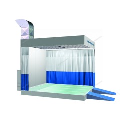 Пост подготовки к окраске с колоннами Nordberg NB300B