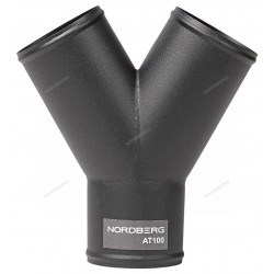 Насадка металлическая Y-образная для шланга D=100 мм Nordberg AT100