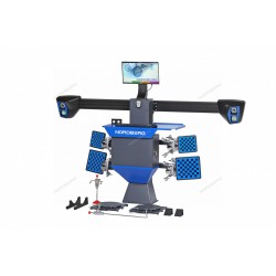 Стенд сход-развал 3D укороченная колонна для ям, синий NORDBERG C802-P (5005)