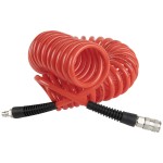 Шланг пневматический спиральный Harrison с БРС, 15 м, 10х14 мм HRS-221015