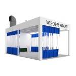 WDK410M Пост подготовки с диагональным потоком воздуха WDK-410M