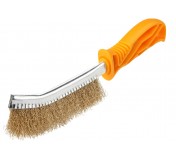 Щетка металлическая, пластмассовая ручка TOLSEN TT32060s