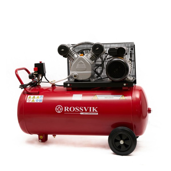 Компрессор поршневой ROSSVIK , 360л/мин, 10бар, ресивер 100л, 380В/2,2кВт СБ4/С-100.LB24