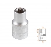 Головка торцевая TORX Е-стандарт 1/2, E12 AFFIX AF00043012