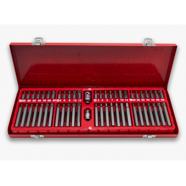 Набор вставок-бит, 54 предмета ST098