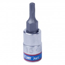 Насадка (бита) торцевая 1/4, Torx T15, L = 37 мм KING TONY 203315