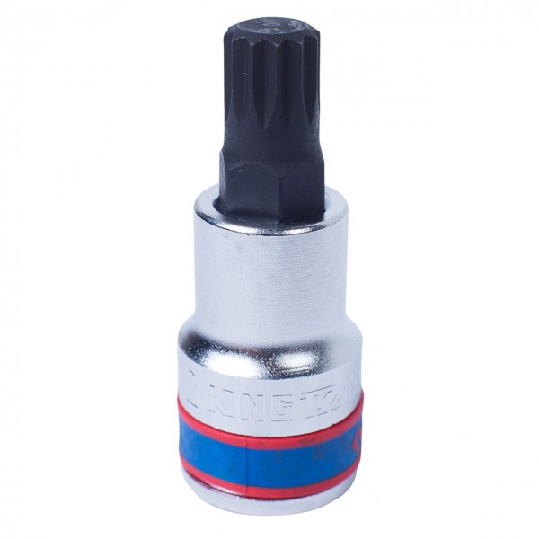 Насадка (бита) торцевая 1/2, Spline, M12, L = 60 мм KING TONY 402612