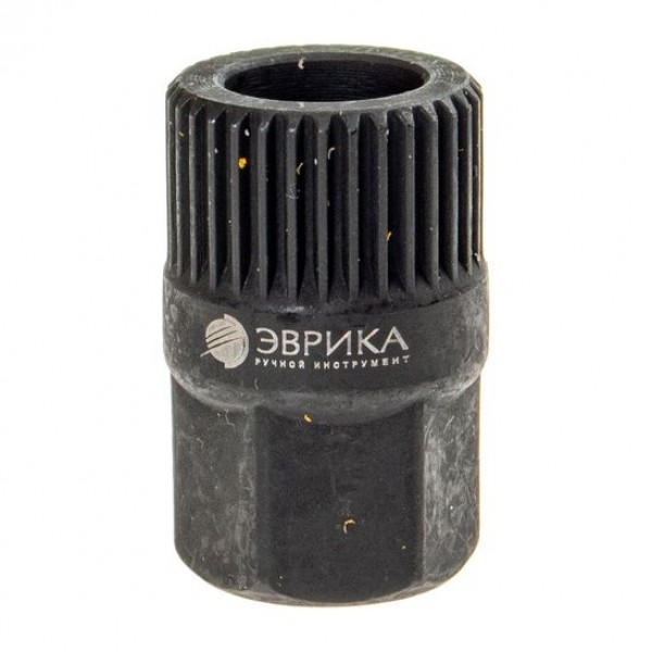 Головка для обгонной муфты генератора (33зуба) (L-33мм) ЭВРИКА  /1/100 ER-86136
