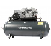 Компрессор поршневой с ременной передачей 380В, ресив. 500л, 1400л/мин NORDBERG NCP500/1400