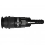 Композитное пневматическое быстроразъёмное соединение с креплением шланга под ёлочку, диам WDK-820SH