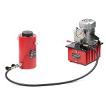 Гидравлический цилиндр (домкрат), многоступенчатый, однополостной 50 т, ход 300 мм HRH-CY0205300