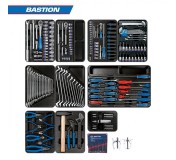 Набор инструментов BASTION для тележки, 10 ложементов, 204 предмета KING TONY 946-100MRD-MT