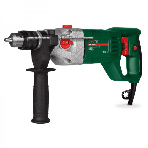 Дрель электрическая ударная SBM-1050 DT (DWT), 1050Вт, 16мм, 0-2500 об/мин 5.1.24