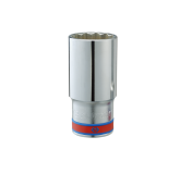 Головка торцевая глубокая двенадцатигранная 1/2, 1-3/16, дюймовая KING TONY 423038S