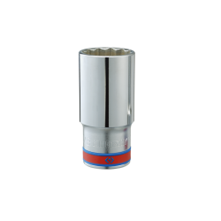 Головка торцевая глубокая двенадцатигранная 1/2, 1-3/16, дюймовая KING TONY 423038S