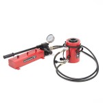 Гидравлический цилиндр (домкрат) с полым штоком, двухполостной 60 т, ход 100 мм HRH-CY0806100