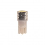 Автолампа T10W (W2,1x9,5d) 1 SMD 7080 WHITE 6000K 80лм 12V MEGAPOWER /10 /100 OLD M-10711W