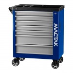 Тележка инструментальная, 7 выдвижных ящиков, НОВА, синяя МАСТАК 521-07580B