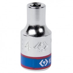 Головка торцевая TORX Е-стандарт 1/4, E4, L = 24 мм KING TONY 237504M