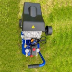 Компрессор поршневой, 300 л/мин, 2.2 КВт, 220 В, ресивер 24 л OPT-302430