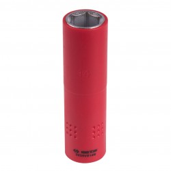 Головка торцевая глубокая диэлектрическая шестигранная 3/8, 14 мм KING TONY 3235VE14M