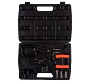 Набор съемников стопорных колец 254 мм, сменные насадки, 15 предметов, кейс AFFIX AF03300015C