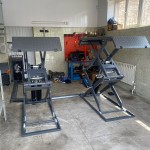 Напольный ножничный автомобильный подъемник, г/п 3.5 т WDK-505X