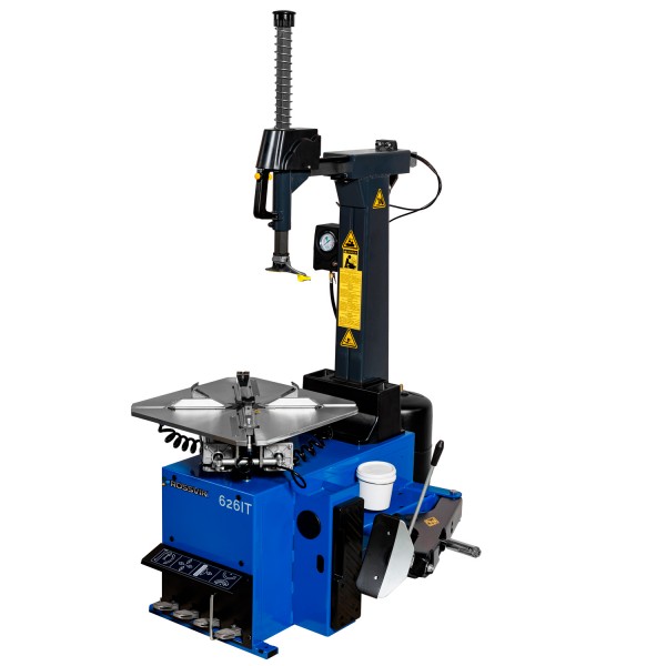 Станок шиномонтажный ROSSVIK V-626IT, автомат, до 26", 380В, 2скорости, взрывная накачка. Цвет синий V-626IT/380 2sp