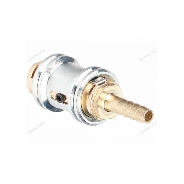 Наконечник для подкачки быстросъемный - 6 мм елочка NORDBERG NPTi06