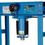 Пресс гаражный 40 т, с ручным и пневмогидравлическим насосом OPT-240